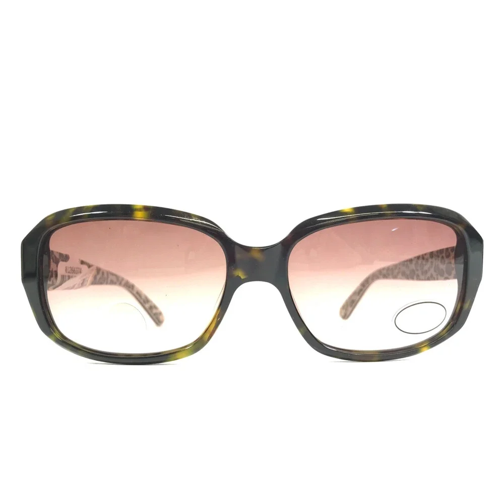 Bebe Sunglasses FINEST BB7080 215 Tortoise Brown Frames with Red Gradient Lenses